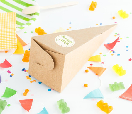 Boîte Cornet pour Fêtes