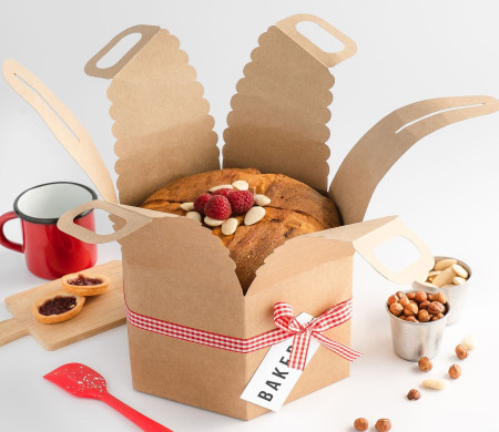 Caja para Tartas y Panettones