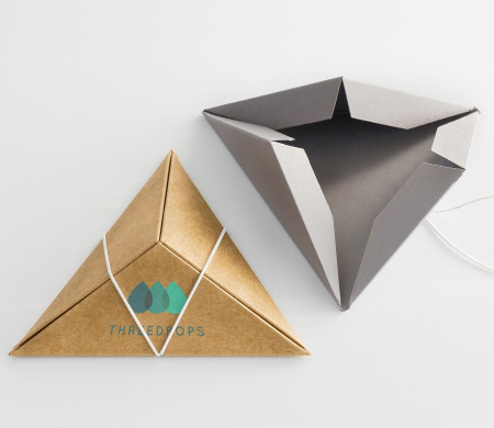 Triangular Cardboard Box