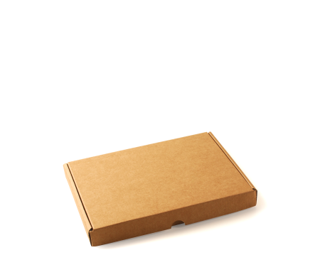 Caja plana para envío postal