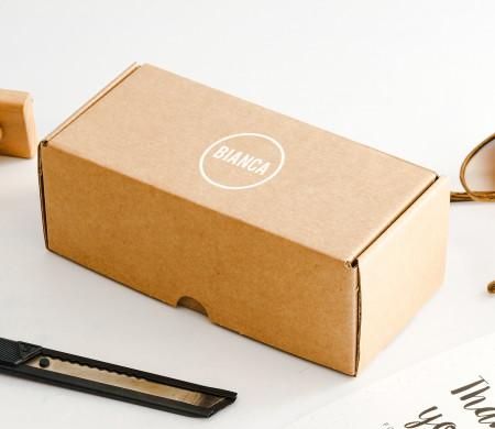 Boîte d'expédition de forme allongée | SelfPackaging