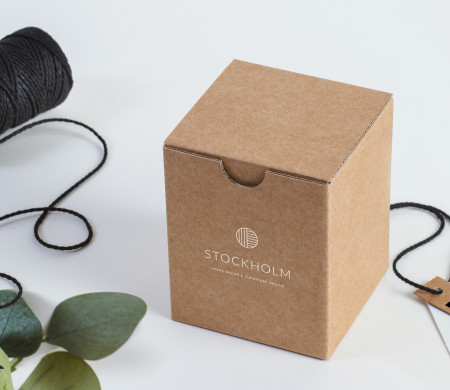 Box for cups without handles