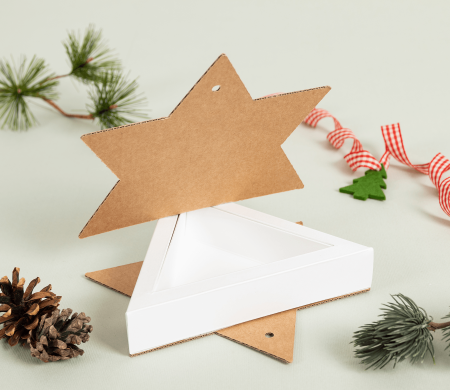 Boîte Cadeau en Forme d'Étoile