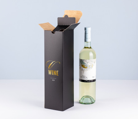 Caja básica de vino o cava