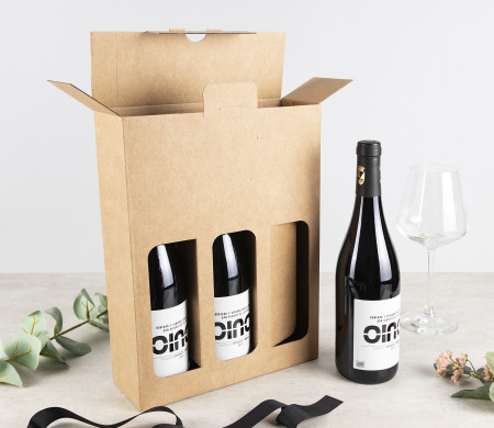 Box for Wine Very resistant, for Two or Three bottles!