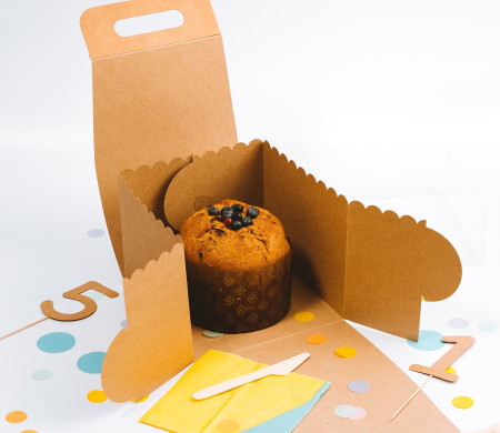Boîte à Gâteaux et Tartes avec Anse et Couvercle