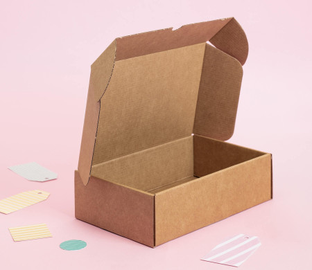 Caja automontable sin cinta | Caja de envíos ecommerce