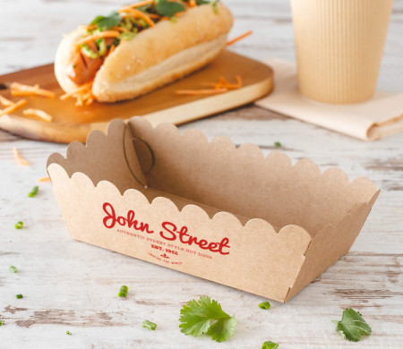 Barquette pour Hot Dogs et Pâtisseries