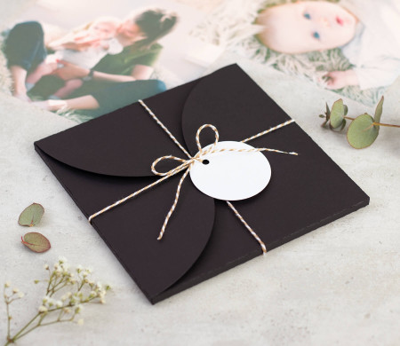 Originelle Schachtel für CDs oder Hochzeitseinladungen