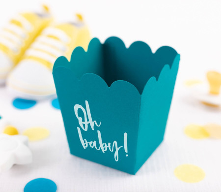 Boîte à pop-corn pour fêtes et évènements