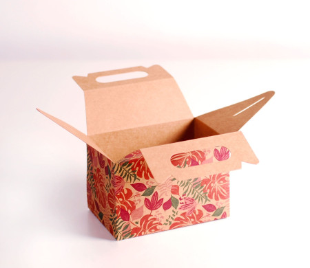 Cardboard Picnic Box for Gifts