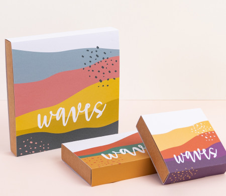 Boîte carton de chocolats Personnalisée | SelfPackaging