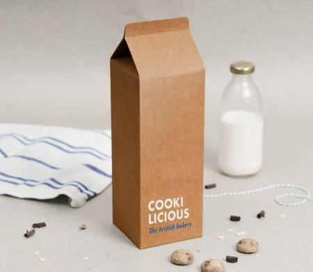 Geschenkbox In Form Von Tetrabrik | SelfPackaging.