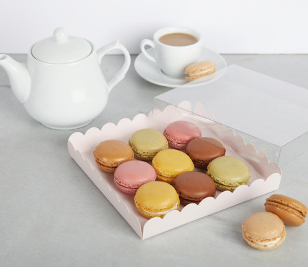 Boîte à biscuits, cookies et macarons