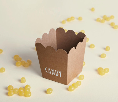 Popcorn-Schachtel für Feiern und Veranstaltungen