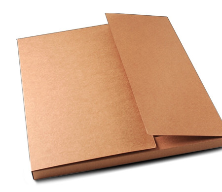 XL cardboard shipping folder