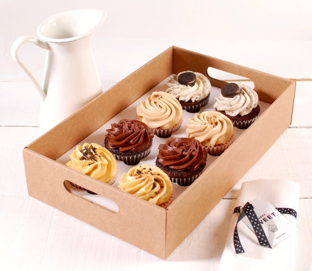 Plateau à Cupcakes en Carton, avec Anse