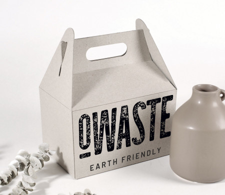 Caja Picnic de cartón ecológico rígido ideal como packaging de regalo