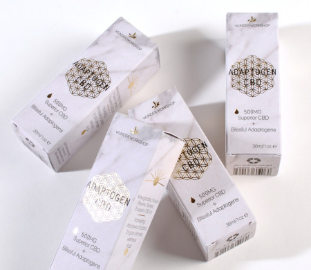 Elongated cosmetics box