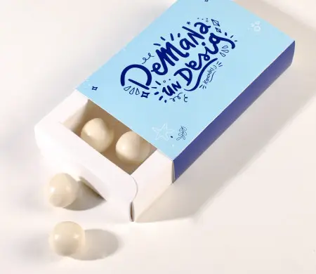 Box with frame and sliding...