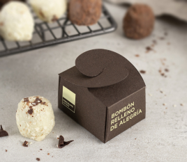 Individual box for chocolates