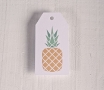 Bedruckte Etiketten „Ananas“