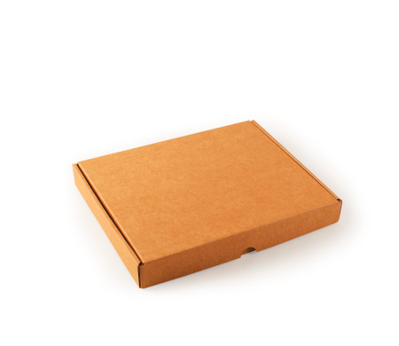 Boîte plate pour colis postal
