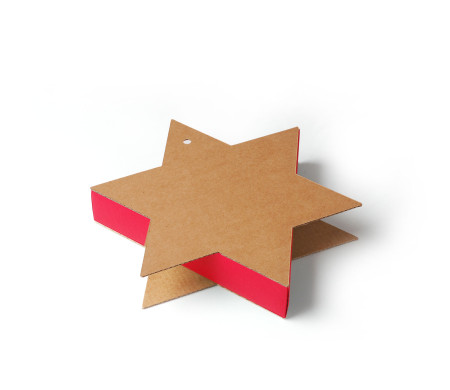 Scatola Regalo a Forma di Stella, Perfetta per Natale