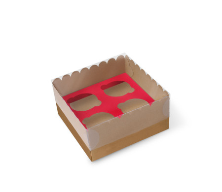 Box for 4 Cupcakes