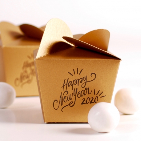 Schachtel für kleine Geschenke Silvester