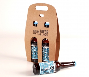 Customisable double beer box