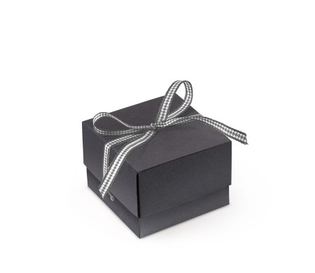 Schöne Geschenkbox mit Deckel und Schleife