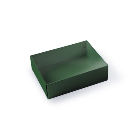 Macaron box with a Clear Plastic Strip