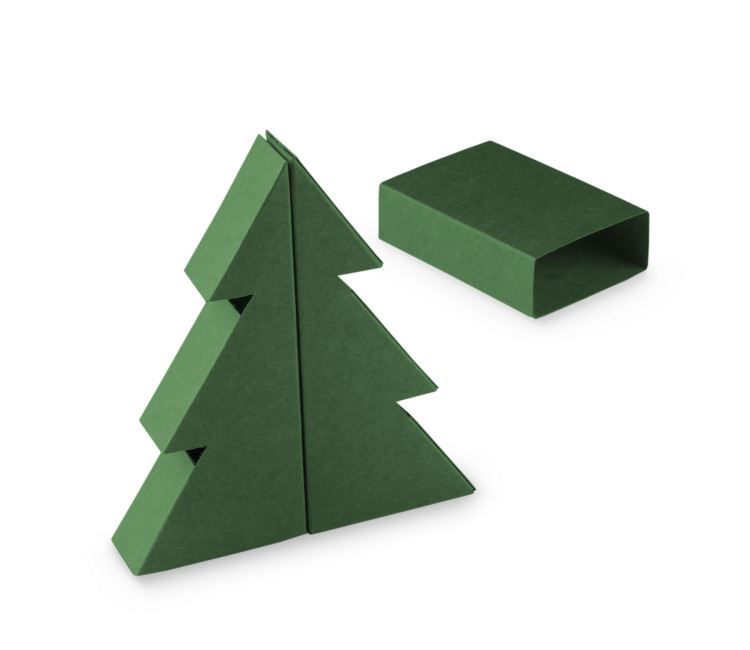 Scatola Regalo Natalizia a Forma di Albero