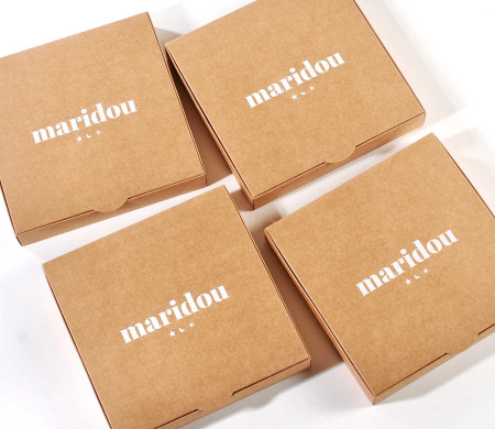 Caja kraft personalizada barata y ecológica