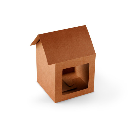Caja Casita de Cartón ¡Cajas Originales!