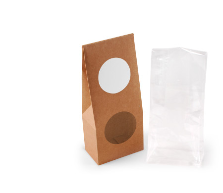 Scatola con finestra per cibo