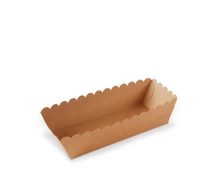 Tray for hot dogs and cakes