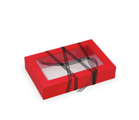Caja de Plástico Transparente para Bombones