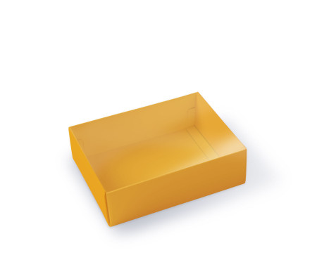 Macaron box with a Clear Plastic Strip
