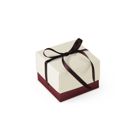 Schöne Geschenkbox mit Deckel und Schleife