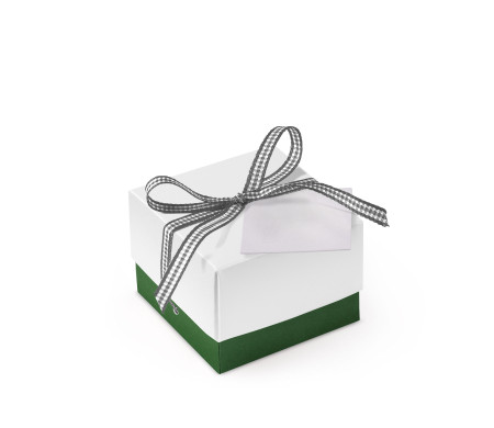 Schöne Geschenkbox mit Deckel und Schleife