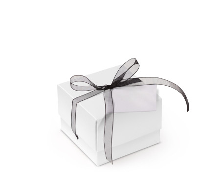 Bonita Caja Regalo con Tapa y Lazo Decorativo