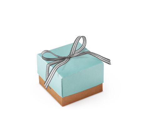 Schöne Geschenkbox mit Deckel und Schleife