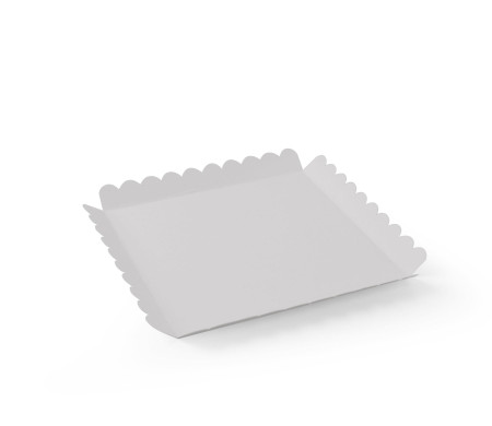 Plateau en carton pour biscuits, sandwiches ou amuse-gueules