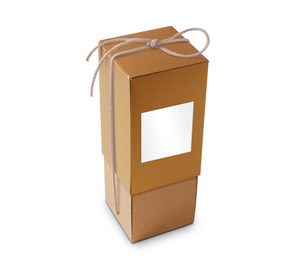 Boîte en Carton Idéale pour Offrir une Bouteille