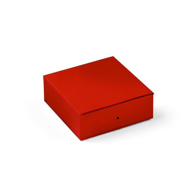 Quadratische Geschenkschachtel für kleine Geschenke anlässlich von Hochzeiten und Veranstaltungen.