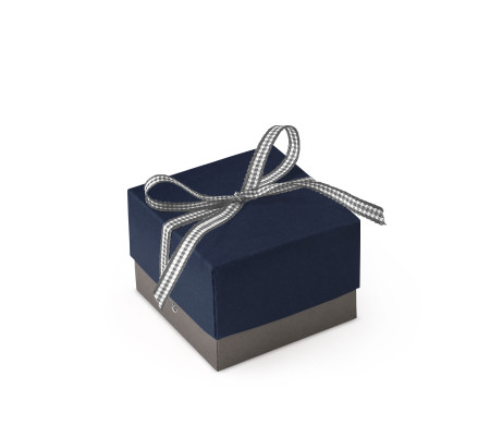 Graziosa Scatola Regalo con Coperchio e Fiocco Decorativo 