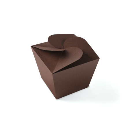 Schachtel für Cremes, originell und in Form einer Blume