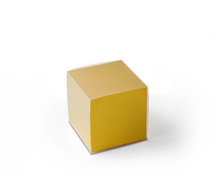 Cardboard Box for Small Gifts, Shaped like a Cube